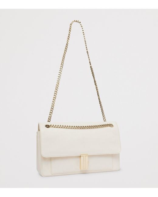 Tom Ford Natural Large Leather Shoulder Bag