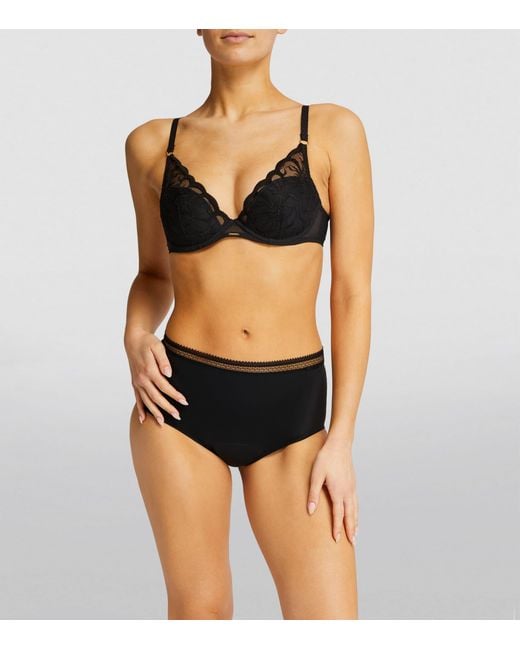 Chantelle Black High-Rise Period Life Briefs
