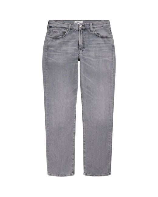 Citizens of Humanity Gray Elijah Straight Jeans for men