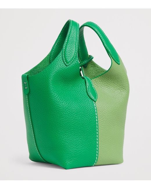 Polo Ralph Lauren Green Small Leather Polo Play Cross-Body Bag