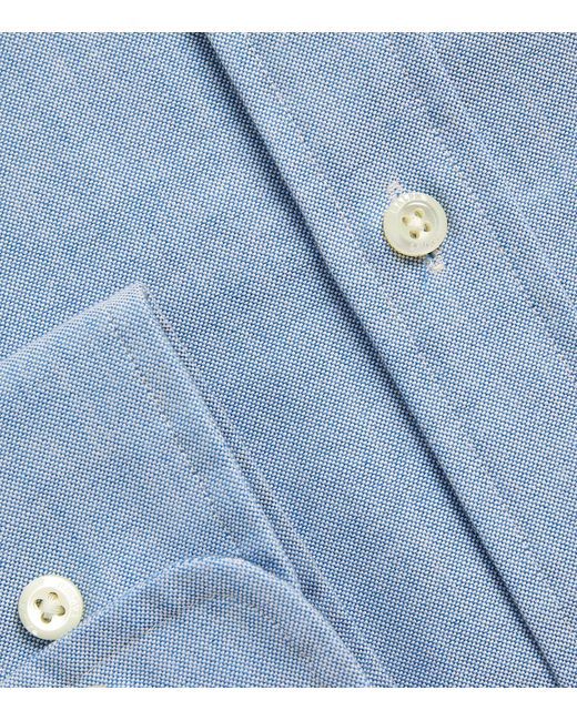 Polo Ralph Lauren Blue Organic Cotton Striped Shirt for men