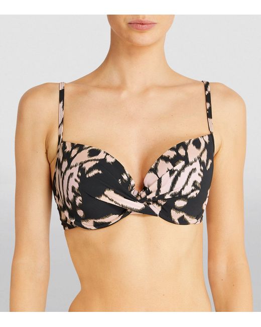 Gottex Natural Miss Butterfly Molded Bikini Top