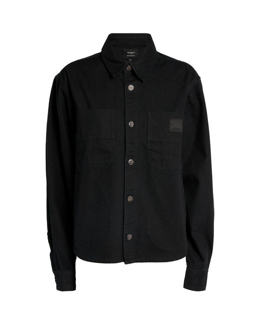 Wardrobe NYC Canvas X Carhartt Wip Shirt Jacket in Black - Lyst
