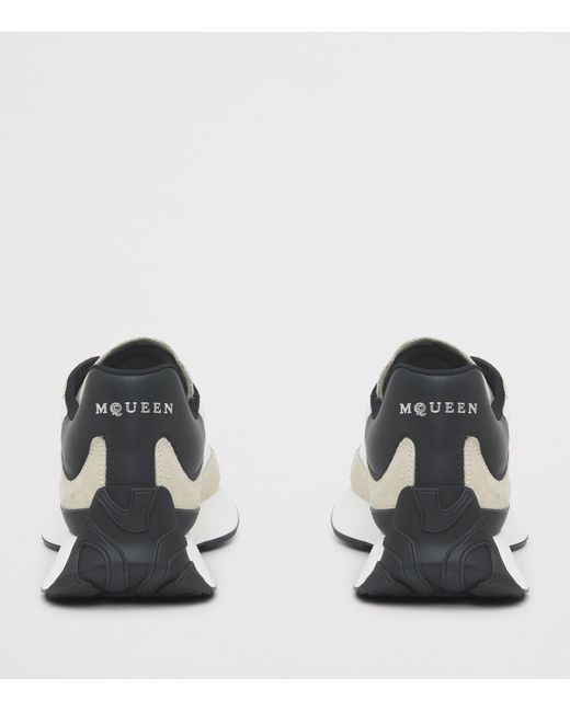 McQueen White Sprint Runner Sneakers for men