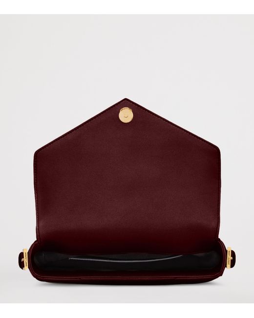 Saint Laurent Red Loulou Toy Cross-Body Bag