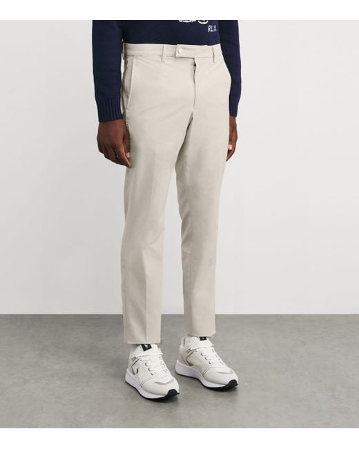 Ralph Lauren Natural Performance Twill Slim Trousers for men