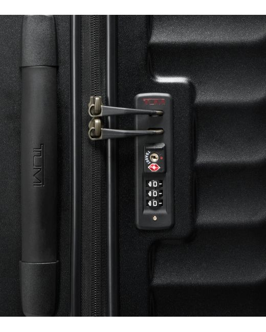 Tumi Black 19 Degree Worldwide Trip Check-In Suitcase