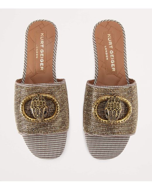 Kurt Geiger Metallic Kurt Geiger Sandals Textile Chelsea