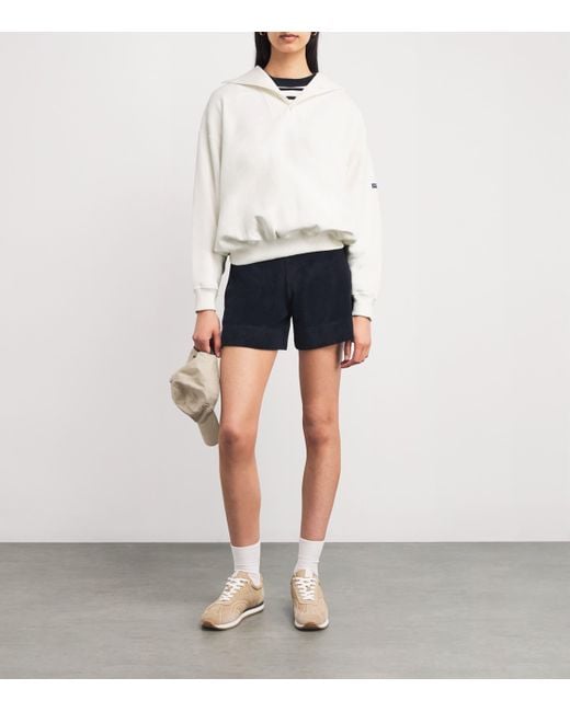 Polo Ralph Lauren White Collared Sweatshirt