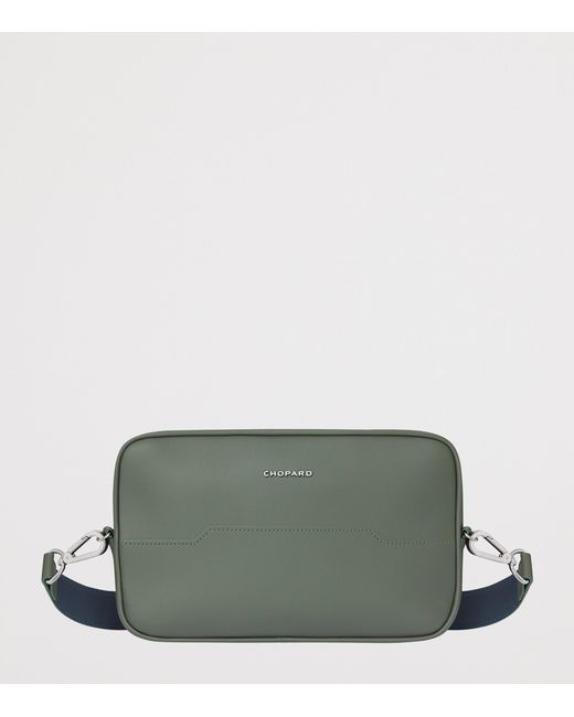 Chopard Green Small Leather Heritage Pouch for men