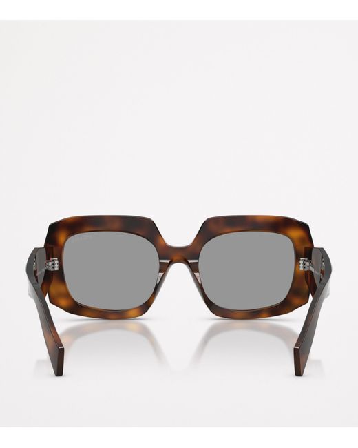 Prada Brown Acetate Pr B23S Sunglasses