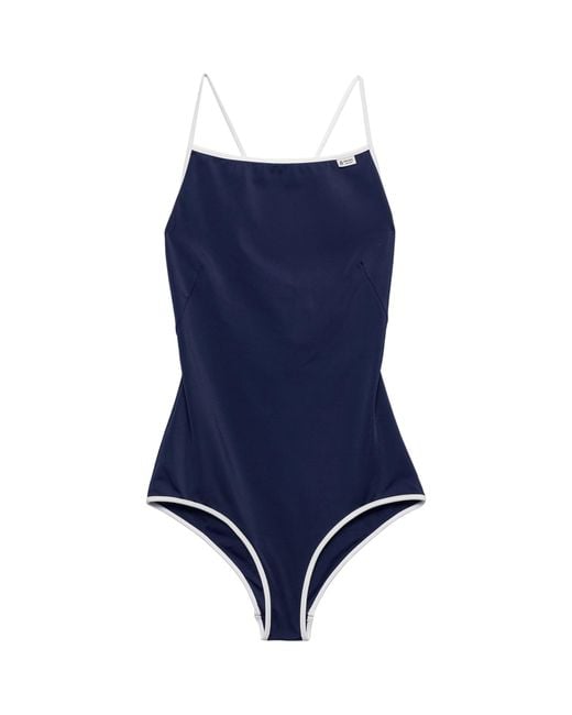 Prada Blue Jersey Swimsuit
