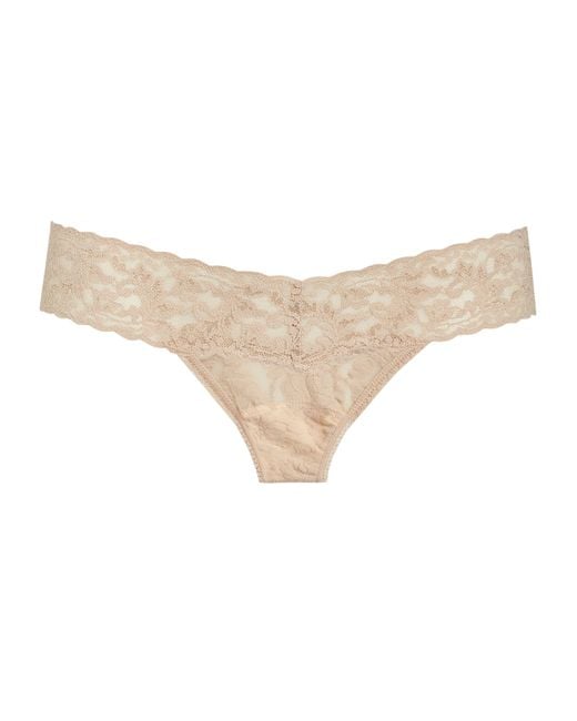 Hanky Panky Natural Low-Rise Thong