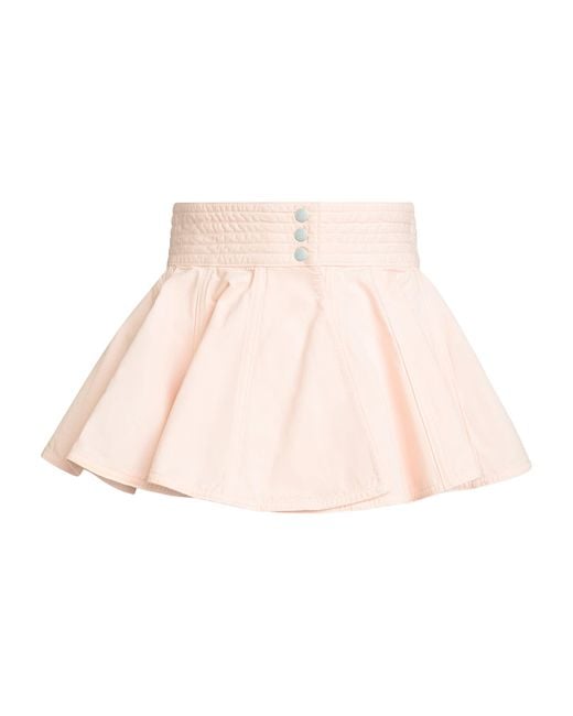 Alaïa Natural Denim Peplum Belt