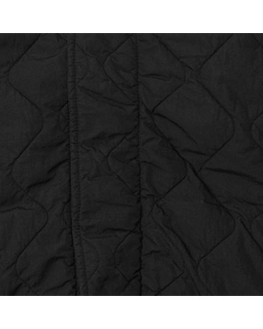 Burberry Black Quilted Hooded Jacket