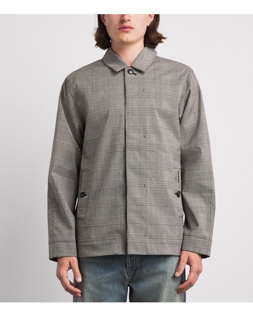 Barbour Gray Short Lorden Showerproof Jacket for men