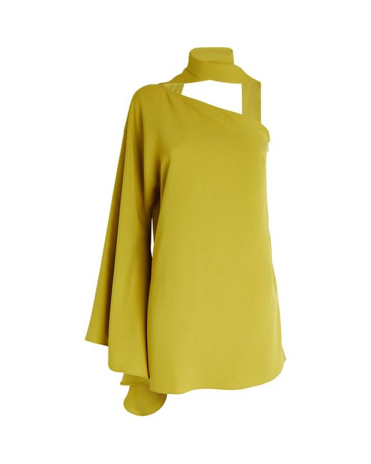 ‎Taller Marmo Yellow Balear Mini Dress