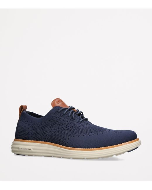 Cole Haan Blue Øriginalgrand Remastered Stitchlite Oxford Sneakers for men