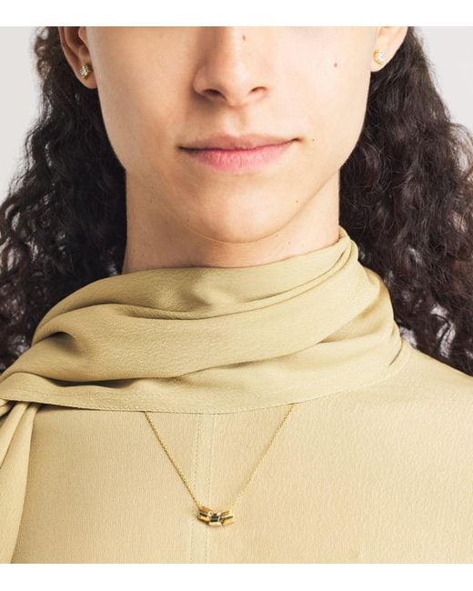 Suzanne Kalan Natural Mini And Diamond Princess Stud Earrings