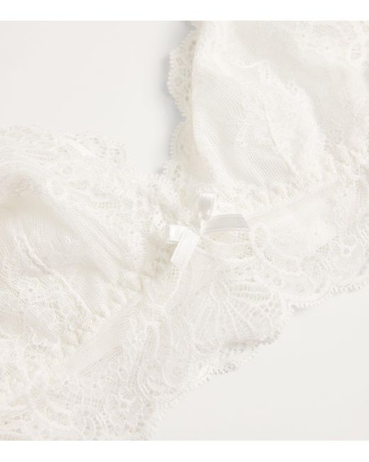 Aubade White Lace Bralette