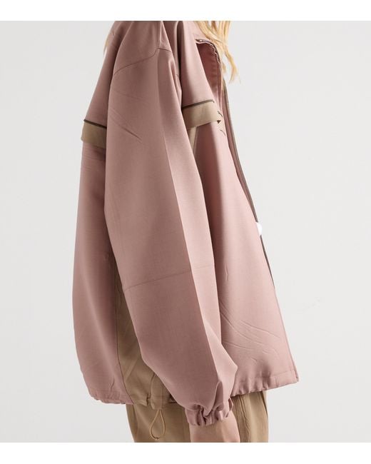 Prada Brown Wool-Mohair Jacket