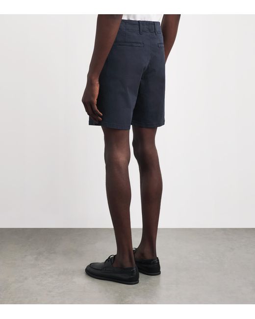 PAIGE Blue Chino Phillips Shorts for men