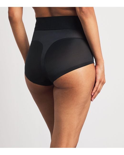 Wolford Black Sheer Touch Briefs