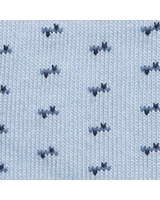Boss Blue Cotton-Blend Socks