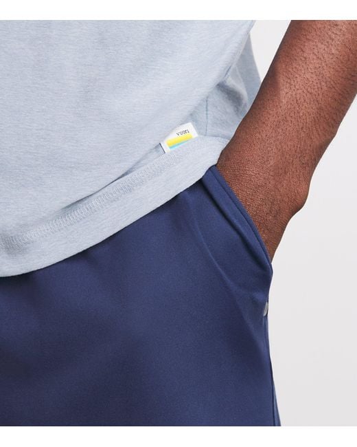 vuori Blue Strato Tech T-Shirt for men