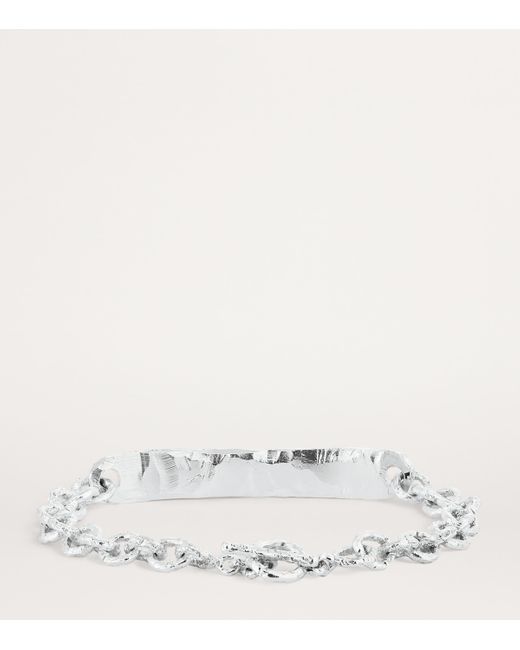 The Ouze White Sterling Hallmark Bracelet for men