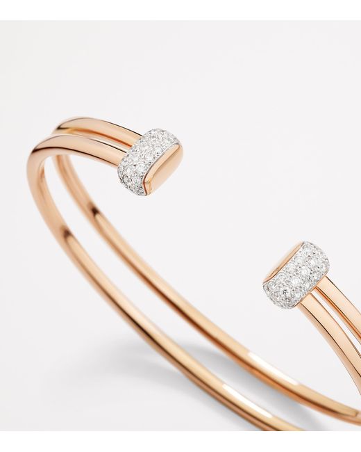 Pomellato Natural And Diamond Together Bangle