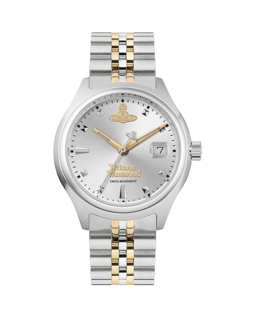 Vivienne Westwood Metallic Stainless Steel Little Camberwell Watch