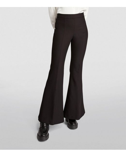 MAX&Co. Black Flared Trousers
