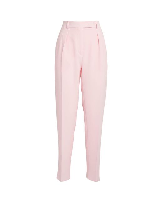 Max Mara Pink Tailored Trousers