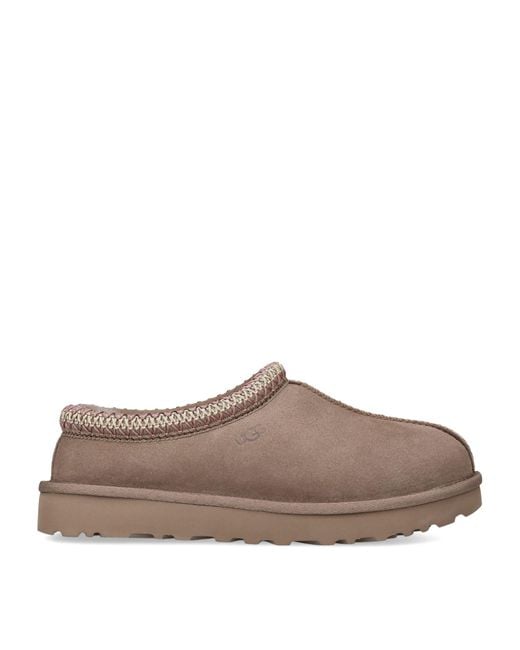 Ugg Brown Suede Tazz Ii Slippers