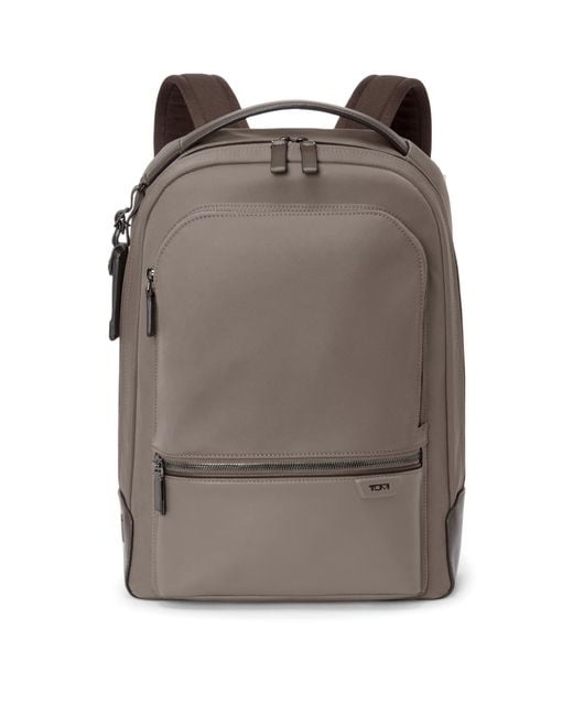 Tumi Gray Harrison Bradner Backpack for men