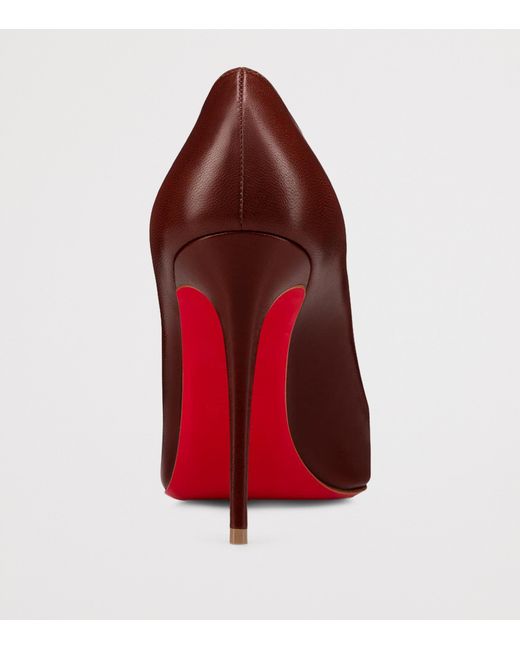 Christian Louboutin Red Kate Leather Pumps 100