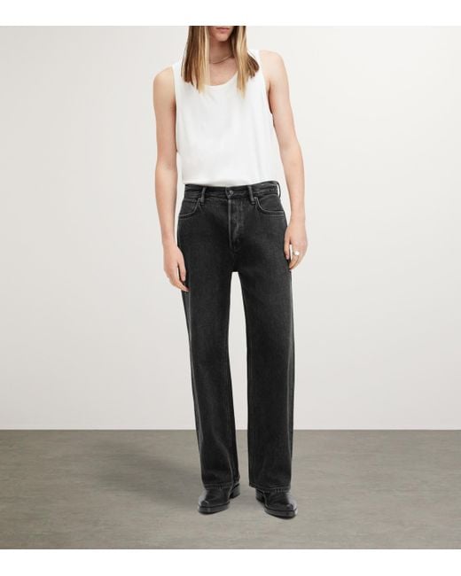 AllSaints Black Lenny Jeans for men