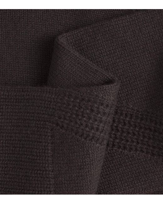 Joseph Black Cashmere Maple Sweater
