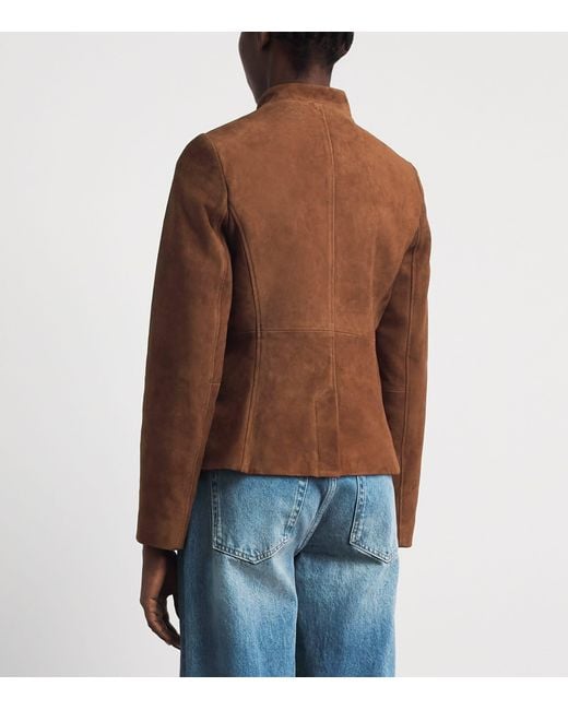 Rag & Bone Brown Suede Mercer Blazer