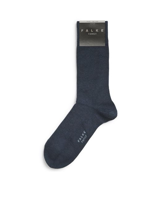 Falke Blue Family Socks for men