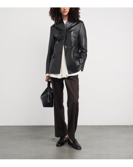 Arma Black Leather Juno Jacket
