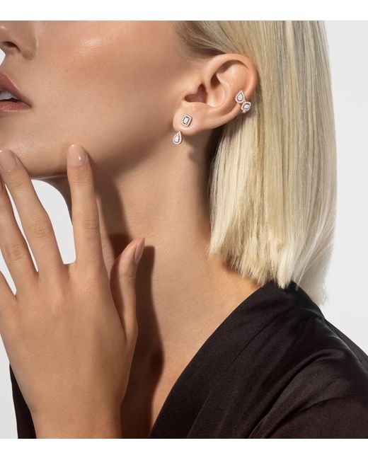 Messika Metallic My Twin And Diamond Earrings
