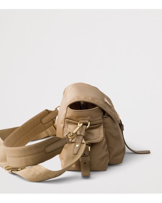 Prada Brown Medium Re-Nylon Shoulder Bag