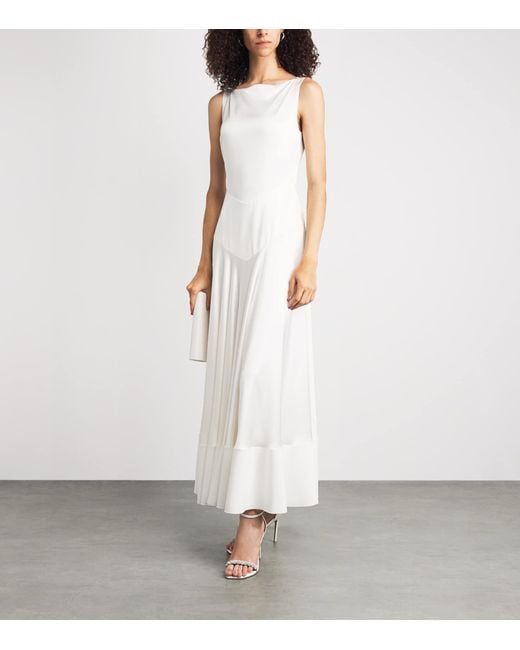 Roksanda White Silk Munir Maxi Dress