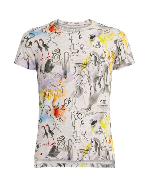 Vivienne Westwood White Peru T-Shirt for men