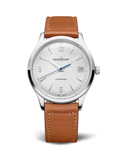 Jaeger-lecoultre Gray Stainless Steel Master Control Date Watch for men