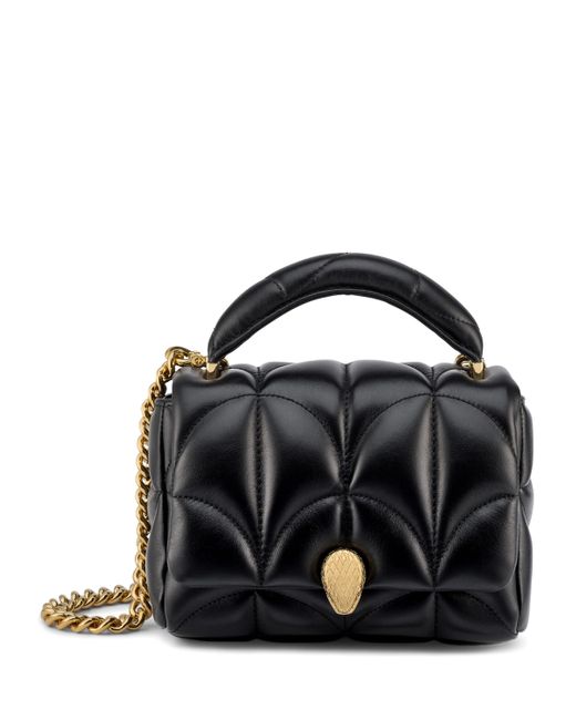 BVLGARI Black Small Serpenti Sugarloaf Top-Handle Bag