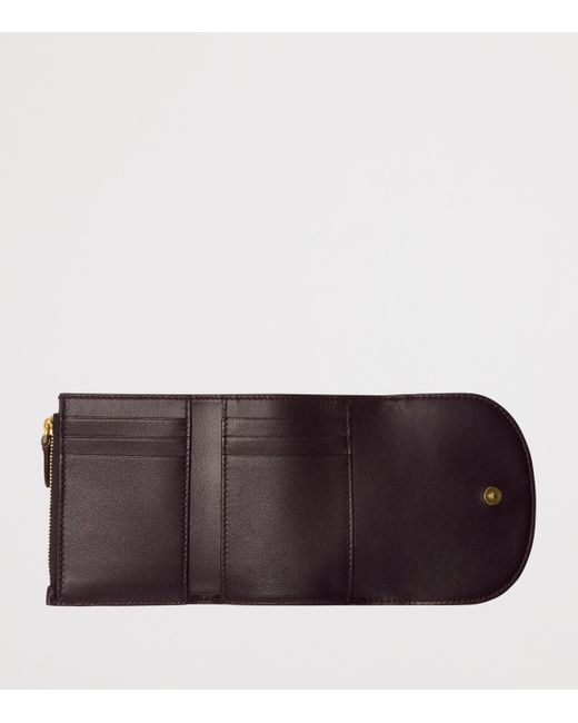 Burberry Natural Check Compact Wallet