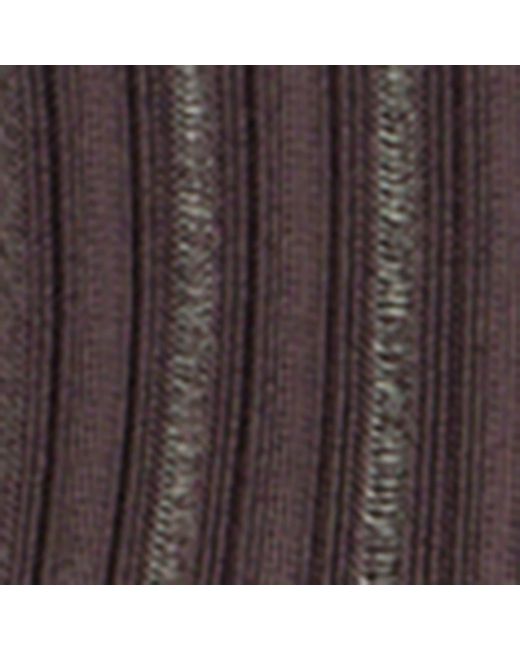 Alaïa Brown Striped Cropped Cardigan